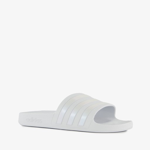 Adilette dames badslippers grijs