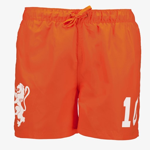 Heren zwemshort oranje
