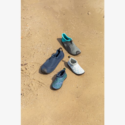 Dames waterschoenen grijs blauw