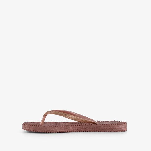 Dames teenslippers roze