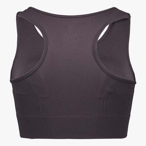 Dames sport BH donkergrijs
