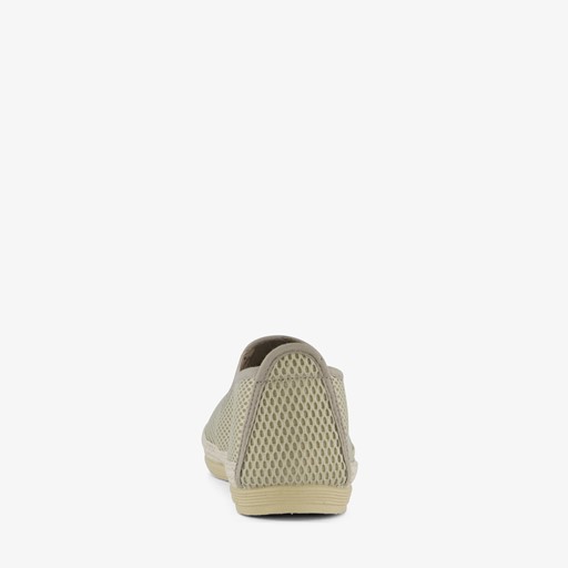 Heren instappers beige