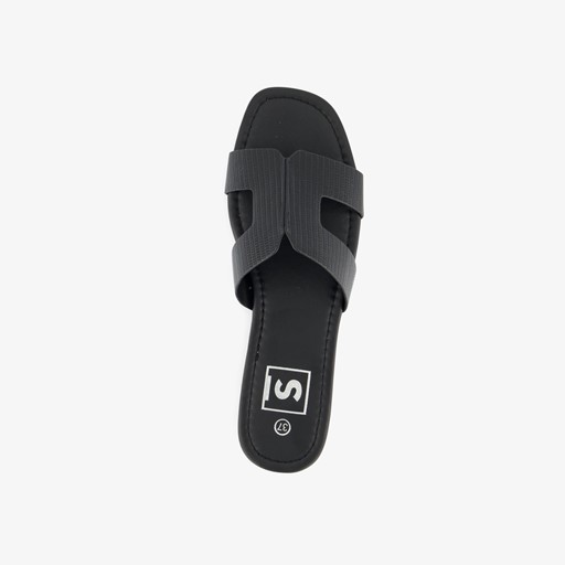 Dames slippers zwart MAG NIET ONLINE