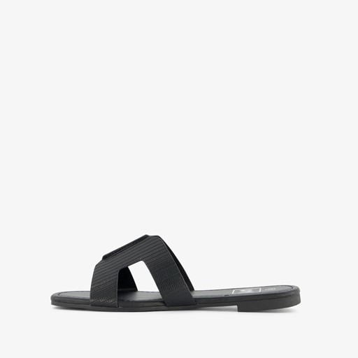 Dames slippers zwart MAG NIET ONLINE