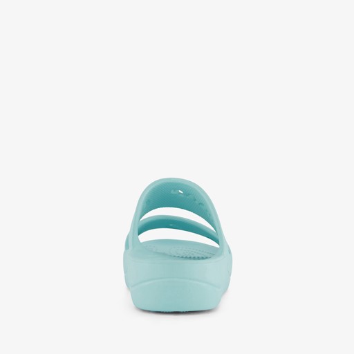 Baya Platform dames slippers blauw