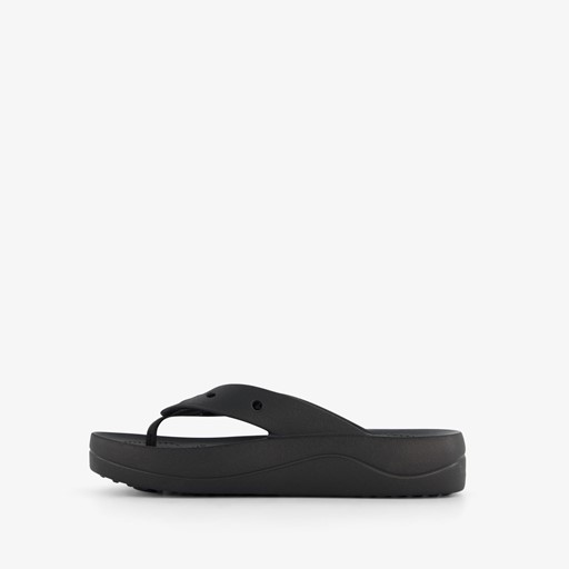 Baya Platform Flip dames teenslippers zwart