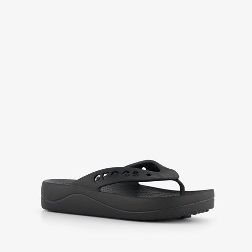 Baya Platform Flip dames teenslippers zwart