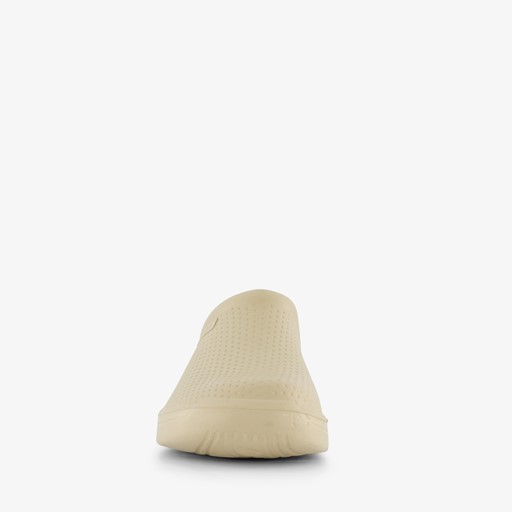 Dames klompen beige