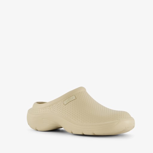 Dames klompen beige