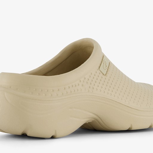 Dames klompen beige