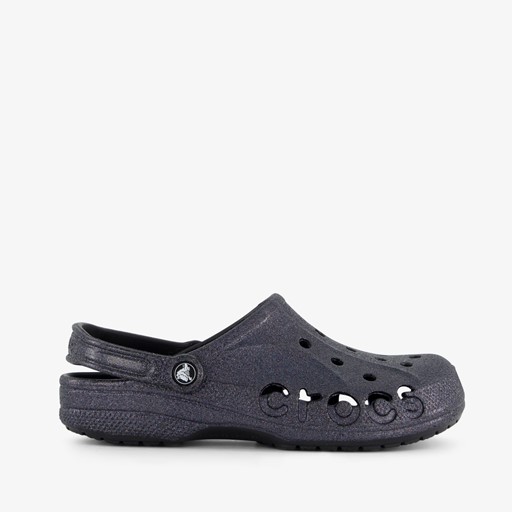 Baya Clog dames klompen zwart glitter