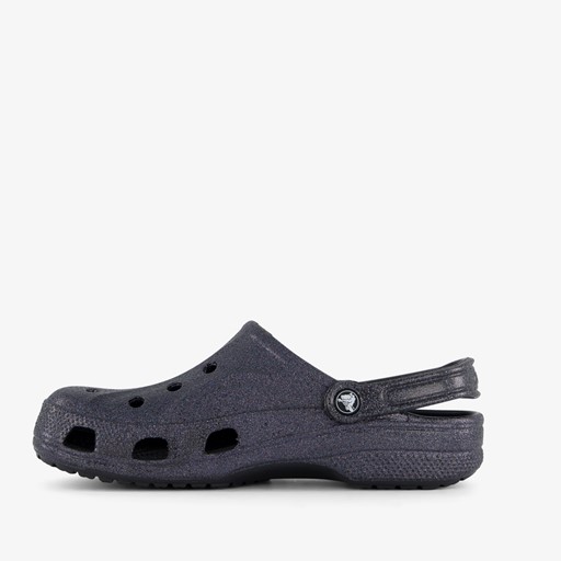 Baya Clog dames klompen zwart glitter
