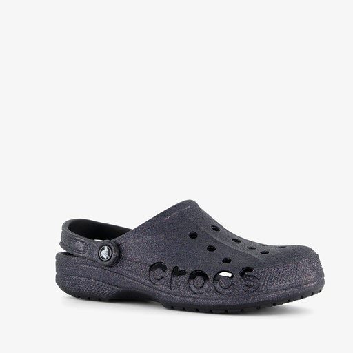 Baya Clog dames klompen zwart glitter