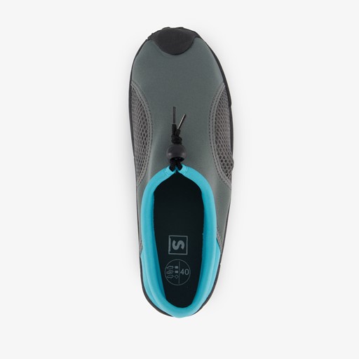 Dames waterschoenen grijs blauw