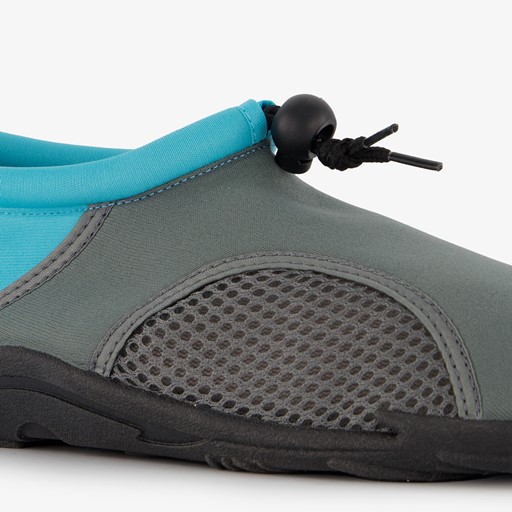Dames waterschoenen grijs blauw