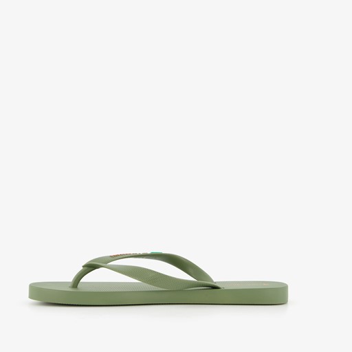 Heren teenslippers groen
