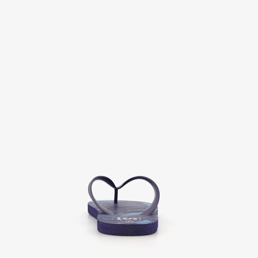 Heren teenslippers donkerblauw