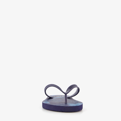 Heren teenslippers donkerblauw