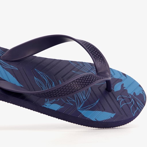Heren teenslippers donkerblauw