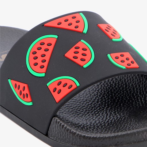 Dames badslippers met watermeloenen
