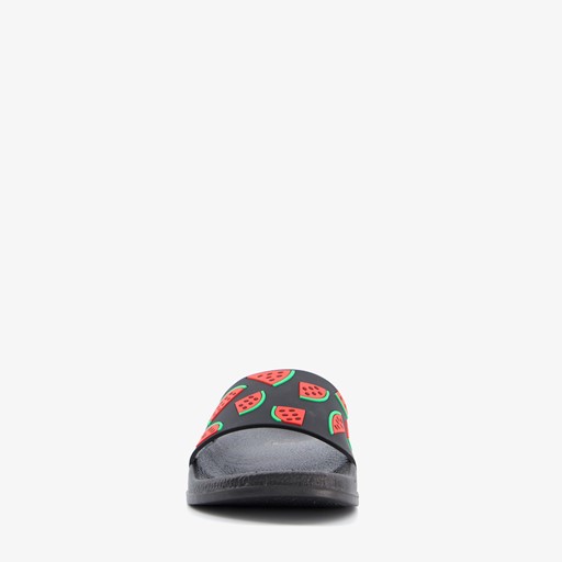 Dames badslippers met watermeloenen