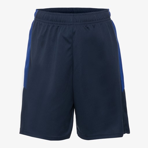 Kinder voetbalshort blauw