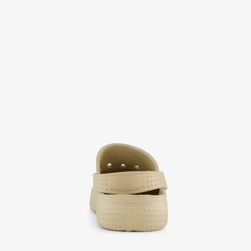 Heren klompen beige