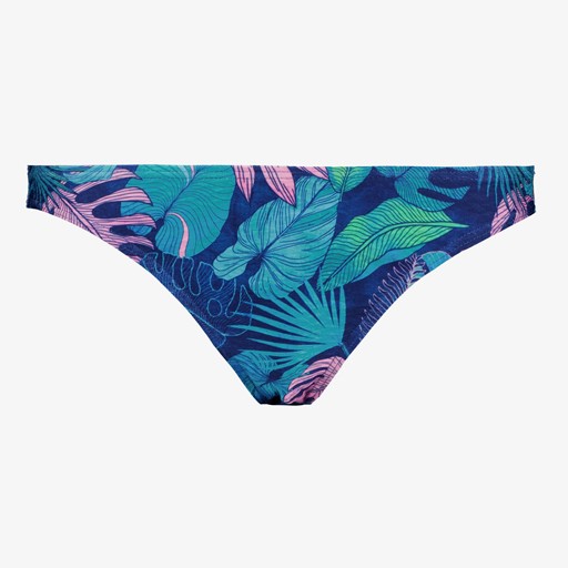 Dames bikinibroekje print blauw