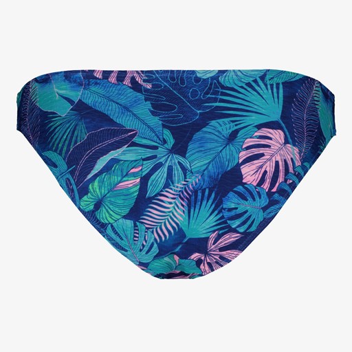 Dames bikinibroekje print blauw