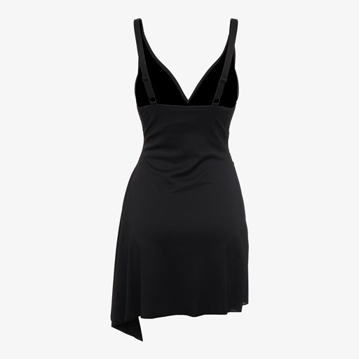 Voorgevormd dames badpakjurk zwart