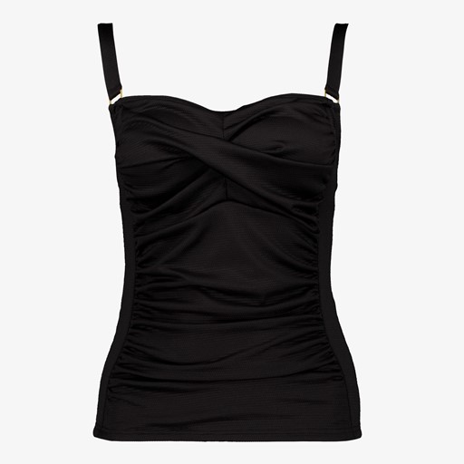 Voorgevormde dames tankinitop zwart