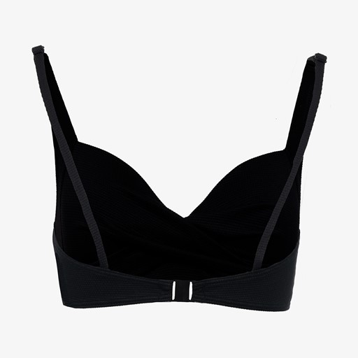 Voorgevormde dames bikinitop zwart