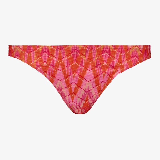 Dames bikinibroekje roze print