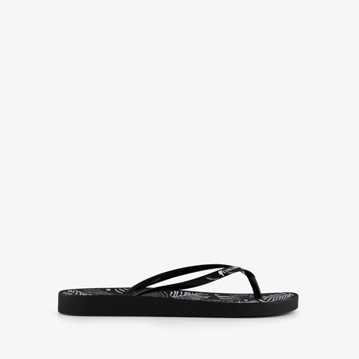 Dames teenslippers met zomerse print