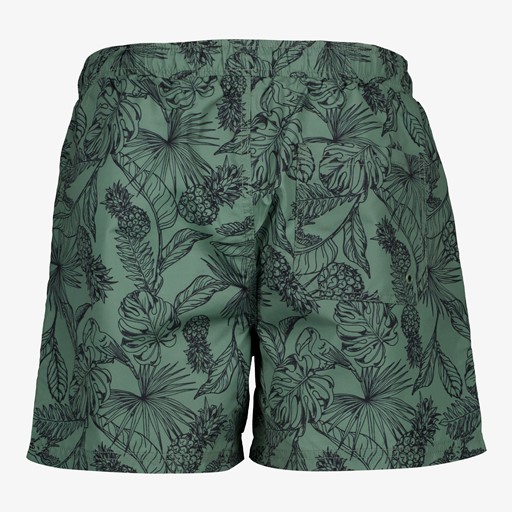 Heren zwemshort ananas groen