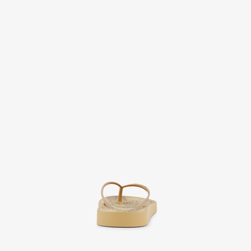 Dames teenslippers met print