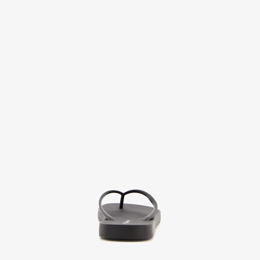 Dames teenslippers zwart