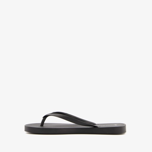 Dames teenslippers zwart