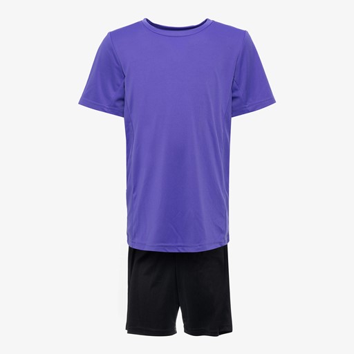 Tweedelige kinder sport set paars