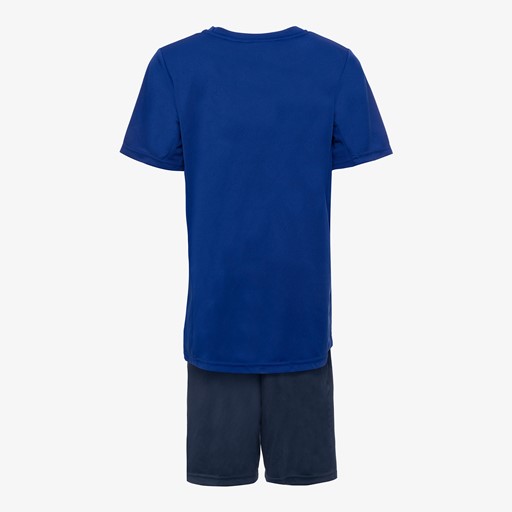 Tweedelige kinder sportset blauw
