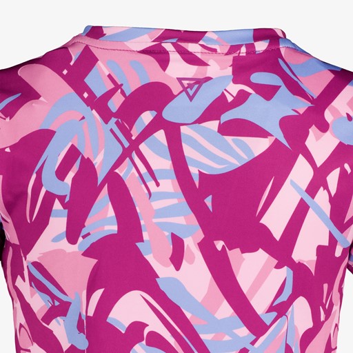 Dry meisjes sport T-shirt met print roze