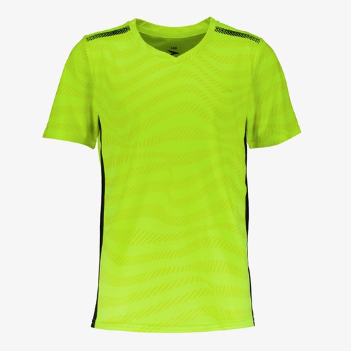 Dry kinder voetbal T-shirt geel