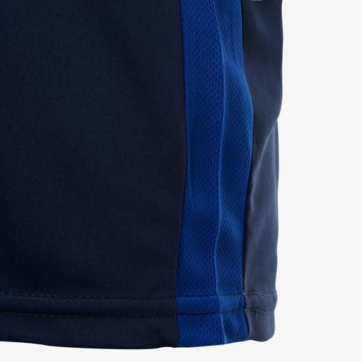 Kinder voetbal T-shirt blauw