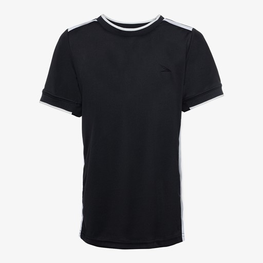 Kinder voetbal T-shirt zwart