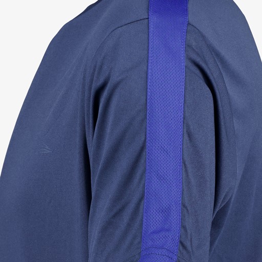Heren voetbal T-shirt blauw