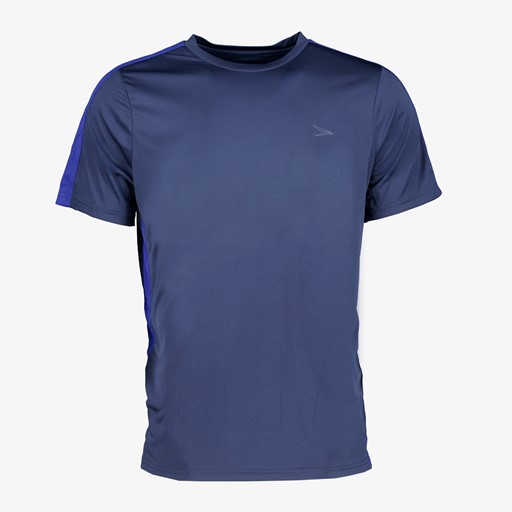 Heren voetbal T-shirt blauw