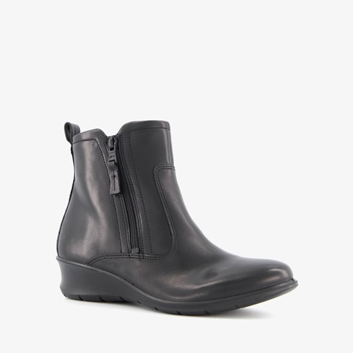 Ecco Soft 7 Tred - Enkellaarsjes voor dames - Bruin - Nelson.nl