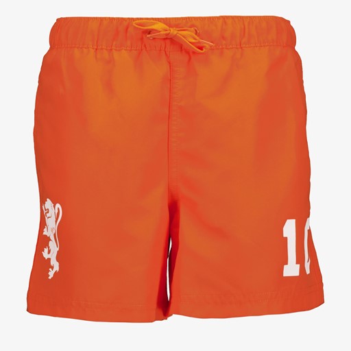 Jongens zwemshort oranje