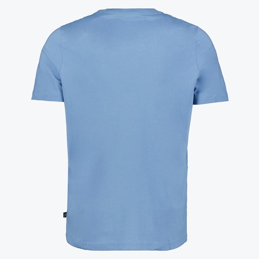 ESS+ 2 Col Logo heren T-shirt blauw