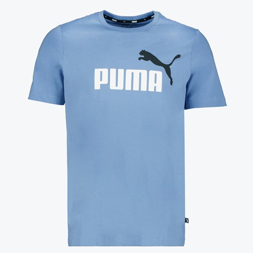 ESS+ 2 Col Logo heren T-shirt blauw